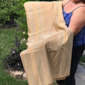 New Gold Curtain Fabric